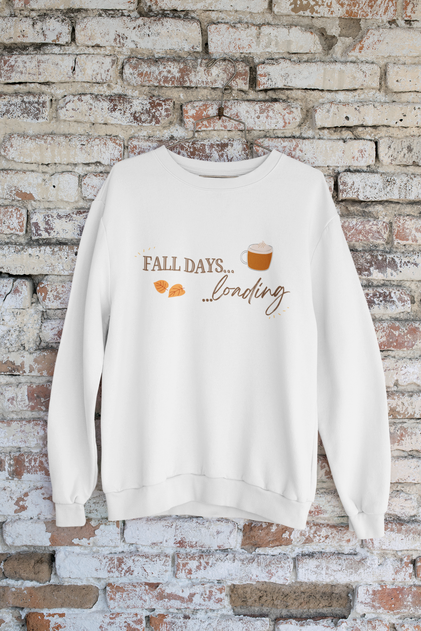 The Fall Days Loading Premium Sweatshirt