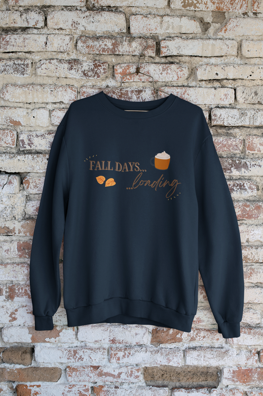 The Fall Days Loading Premium Sweatshirt