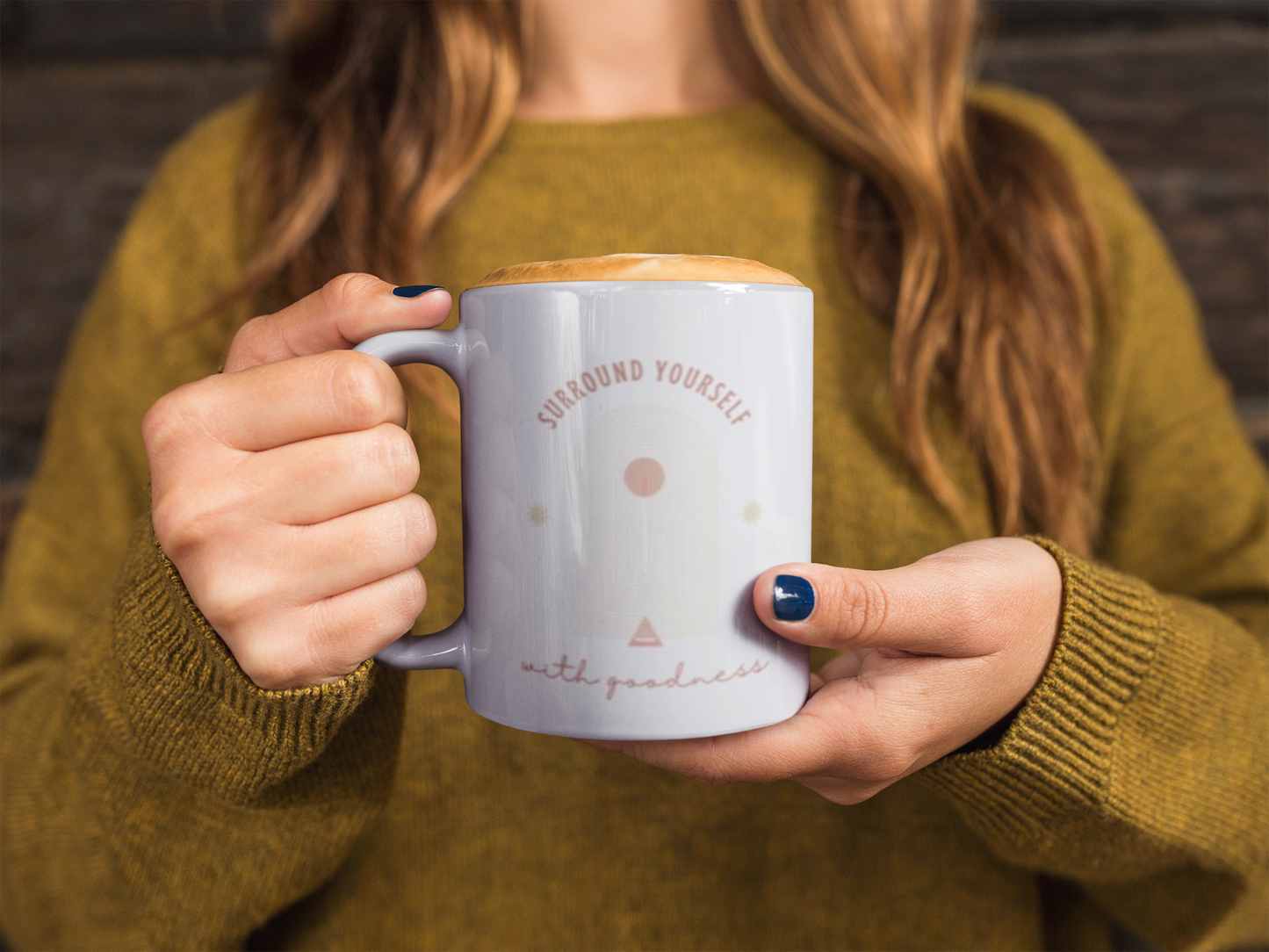 The Surround Yourself With Goodness Mug