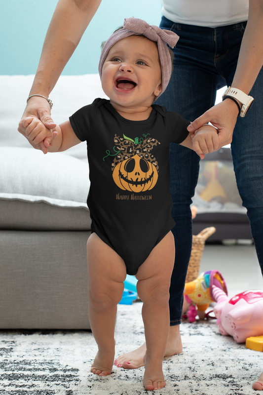 The Happy Halloween Boho Baby Onesie, 100% Cotton