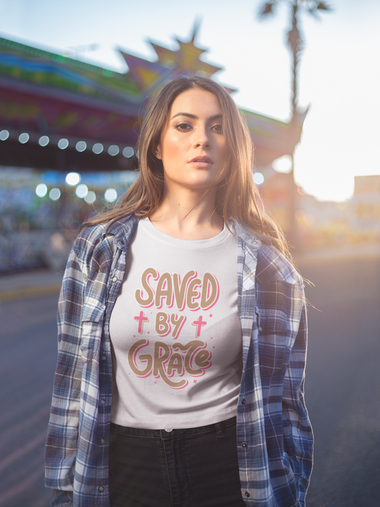 The Saved By Grace Crop Top