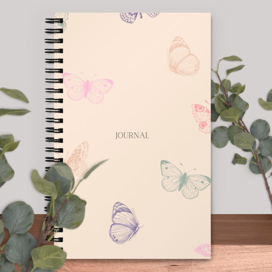 The Butterfly Spiral Notebook