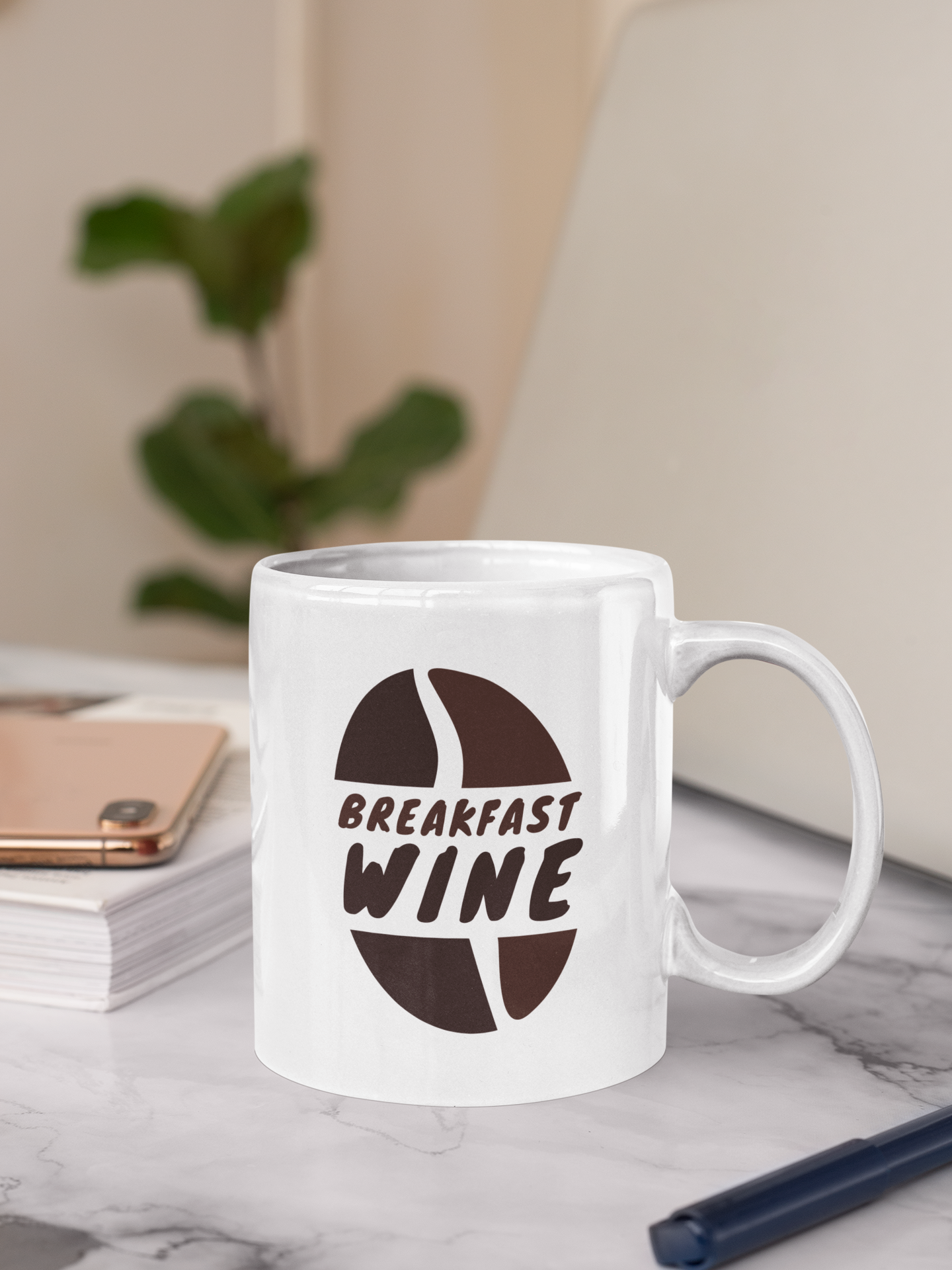 The Breakfast Wine Mug