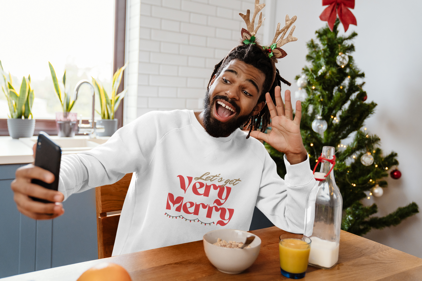 The Let's Get Very Merry Holiday Sweatshirt