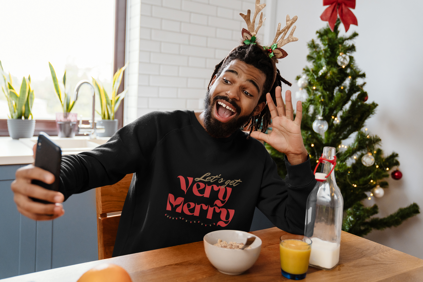 The Let's Get Very Merry Holiday Sweatshirt