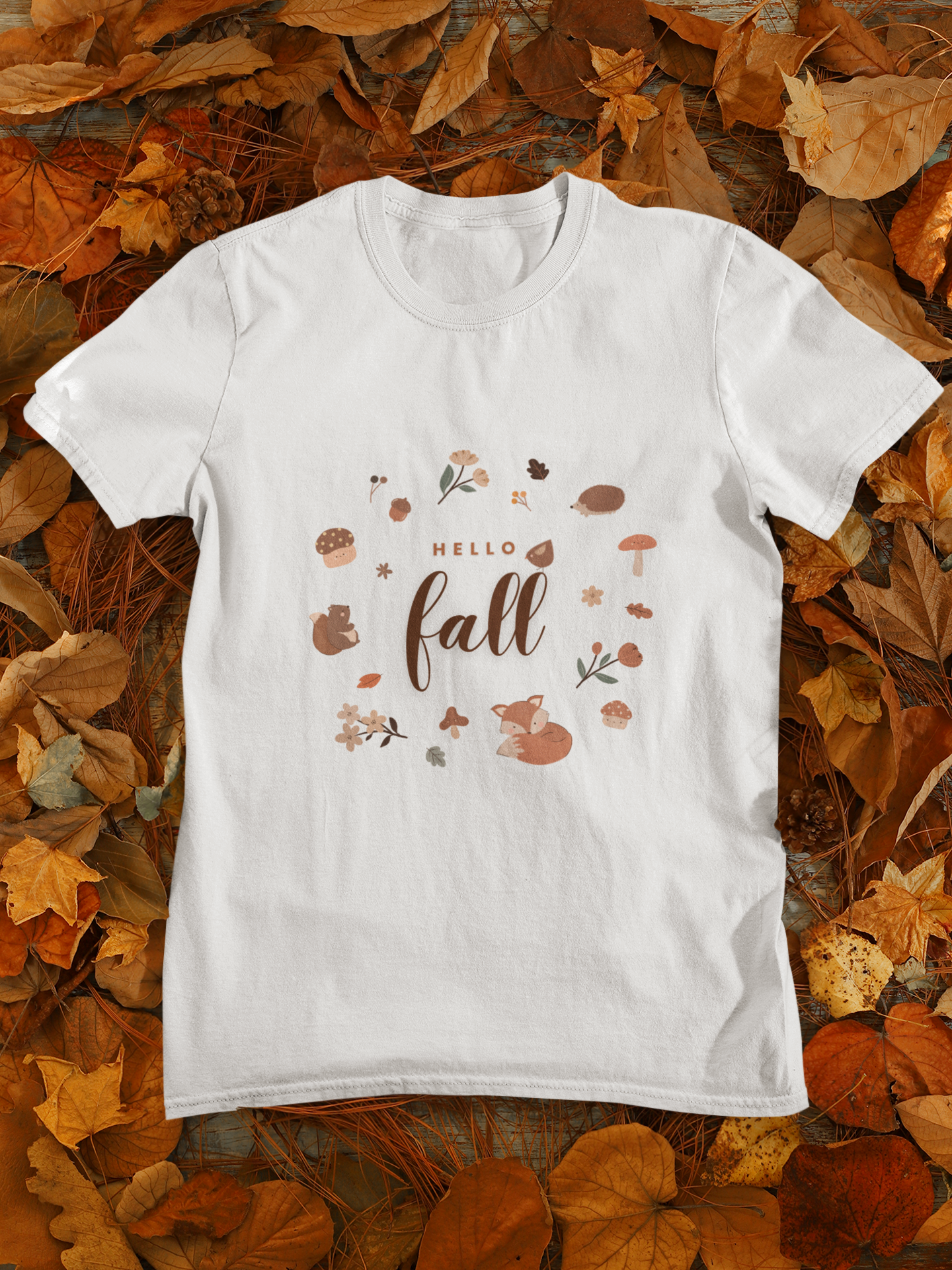 The Hello Fall Toddler Tee