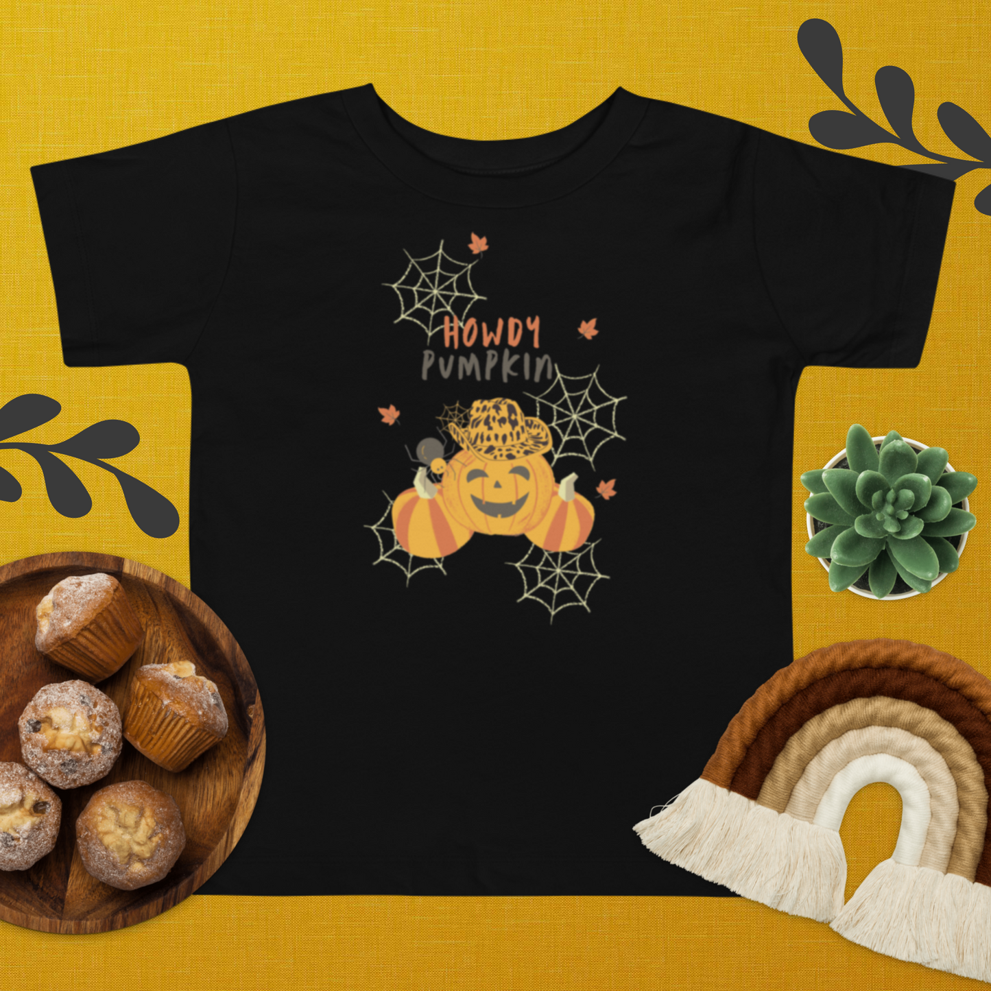 The Howdy Pumpkin Toddler Tee