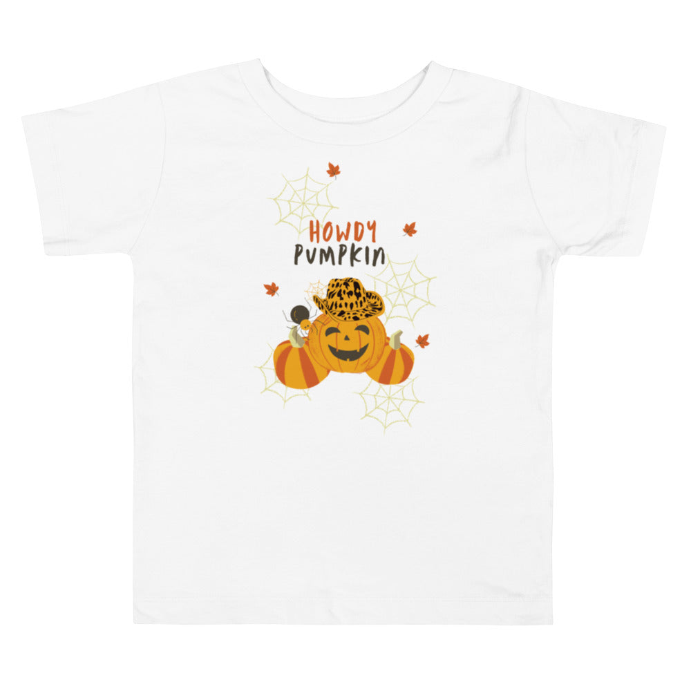 The Howdy Pumpkin Toddler Tee