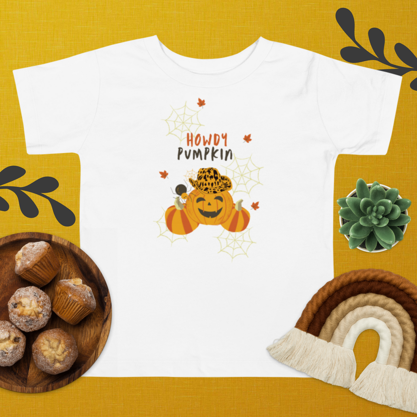 The Howdy Pumpkin Toddler Tee