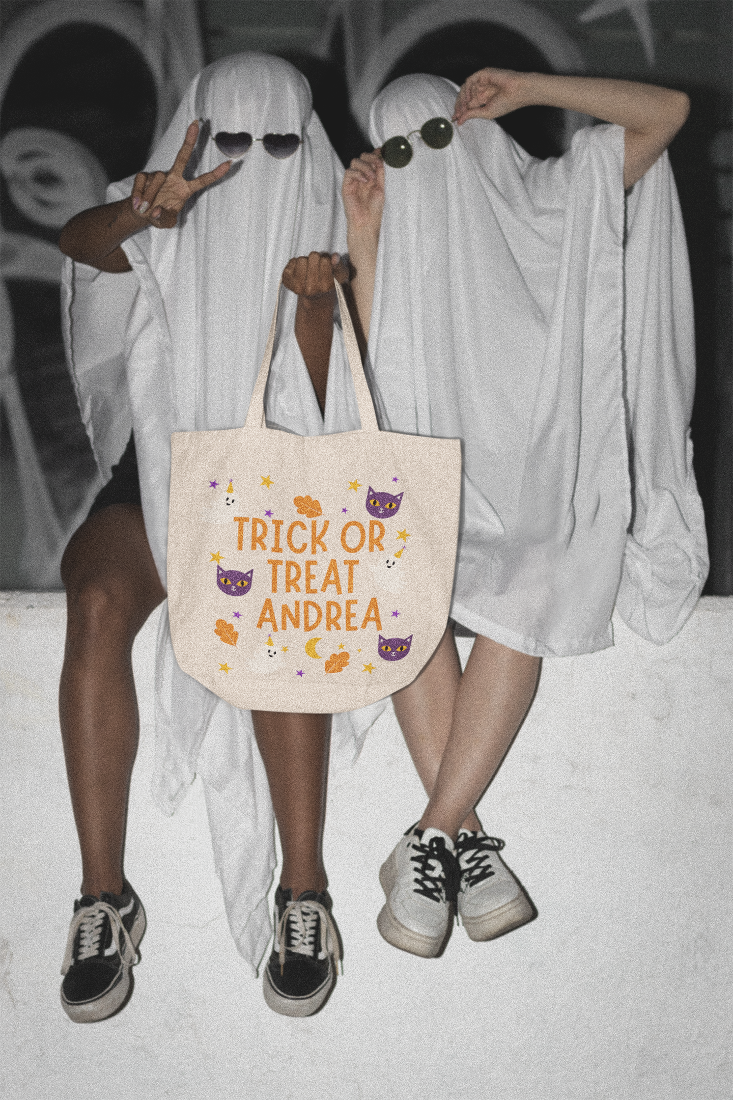 The Personalized Keepsake Trick Or Treat Tote Bag