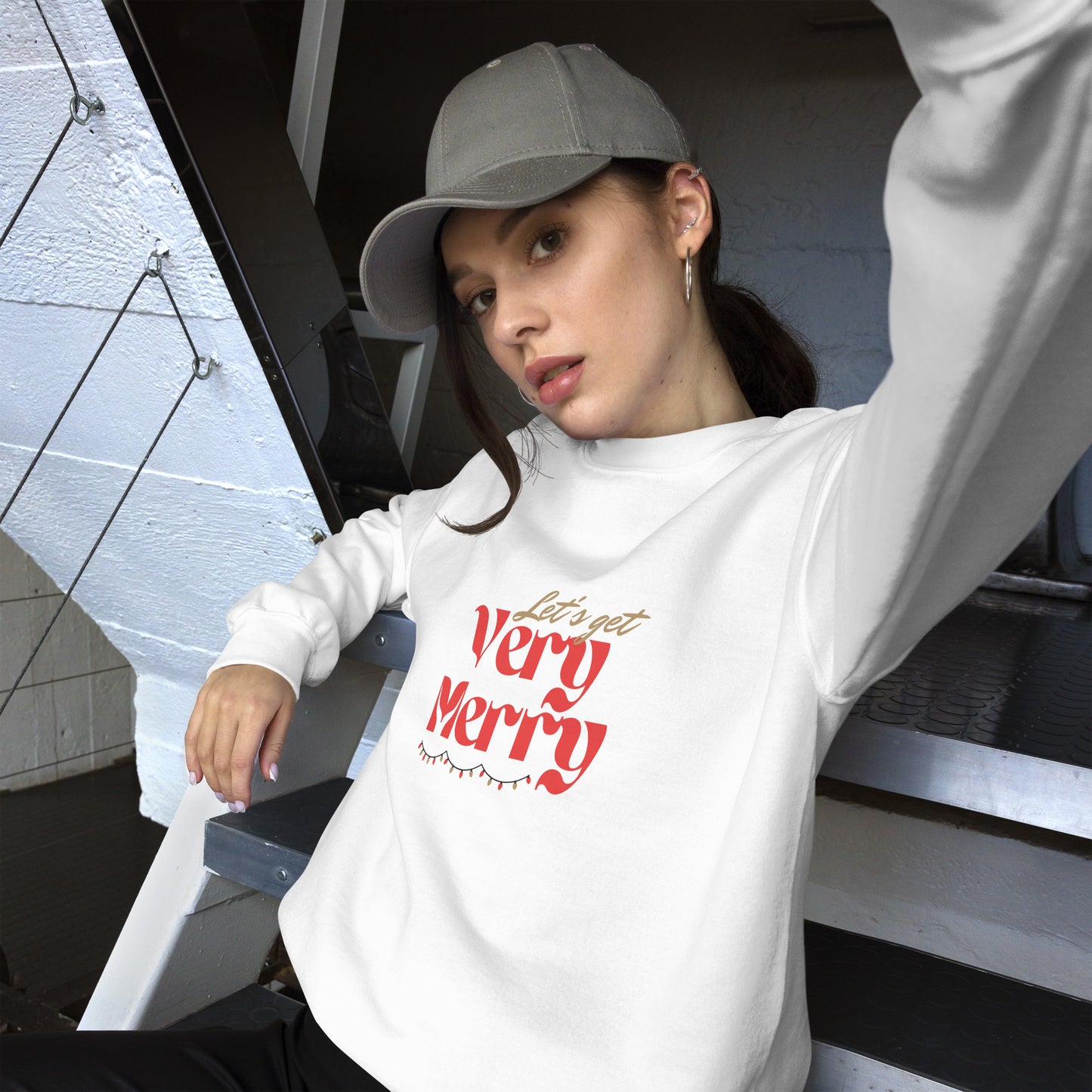 The Let's Get Very Merry Holiday Sweatshirt