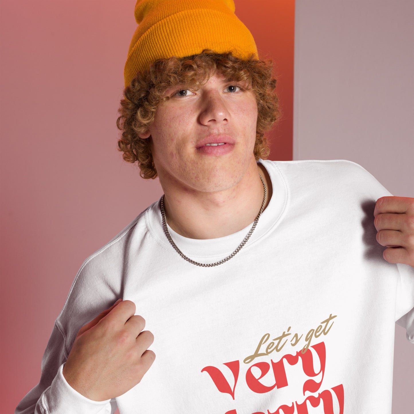 The Let's Get Very Merry Holiday Sweatshirt