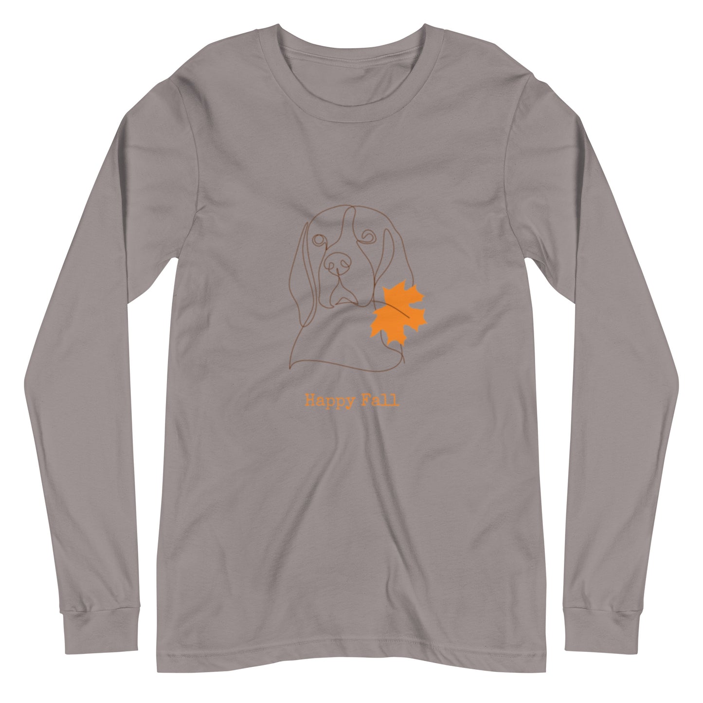 The Happy Fall Pup Long Sleeve Tee