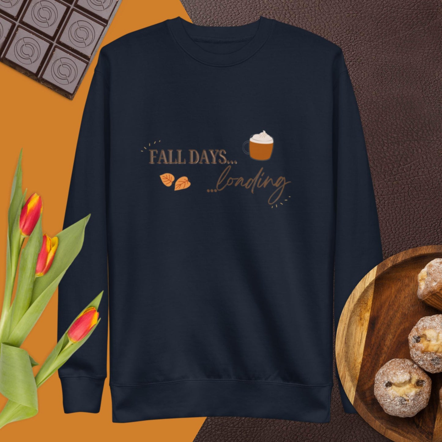 The Fall Days Loading Premium Sweatshirt