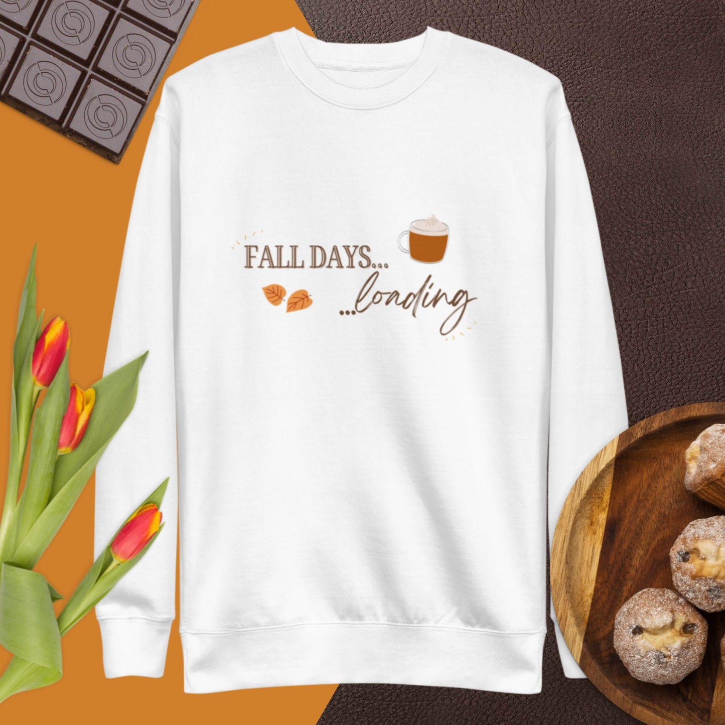 The Fall Days Loading Premium Sweatshirt