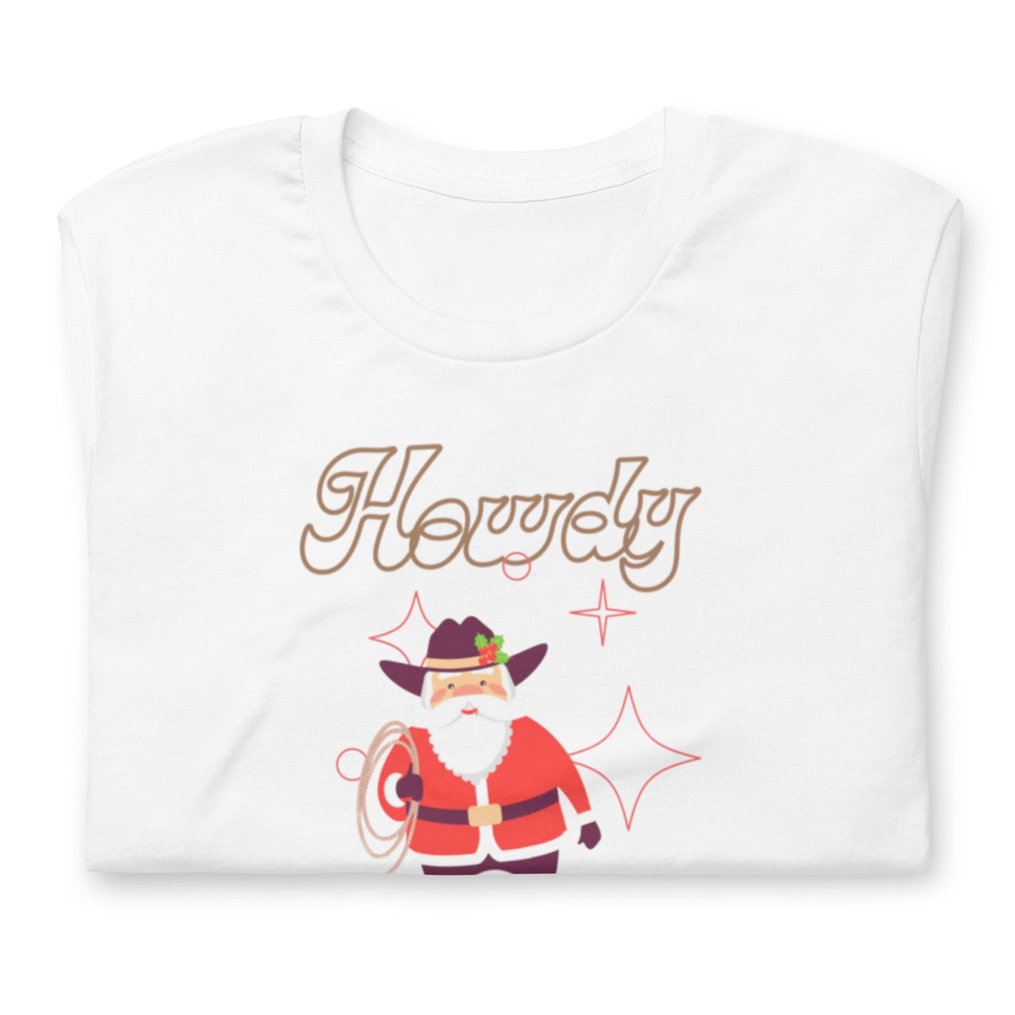 The Howdy Santa Country Holiday Tee