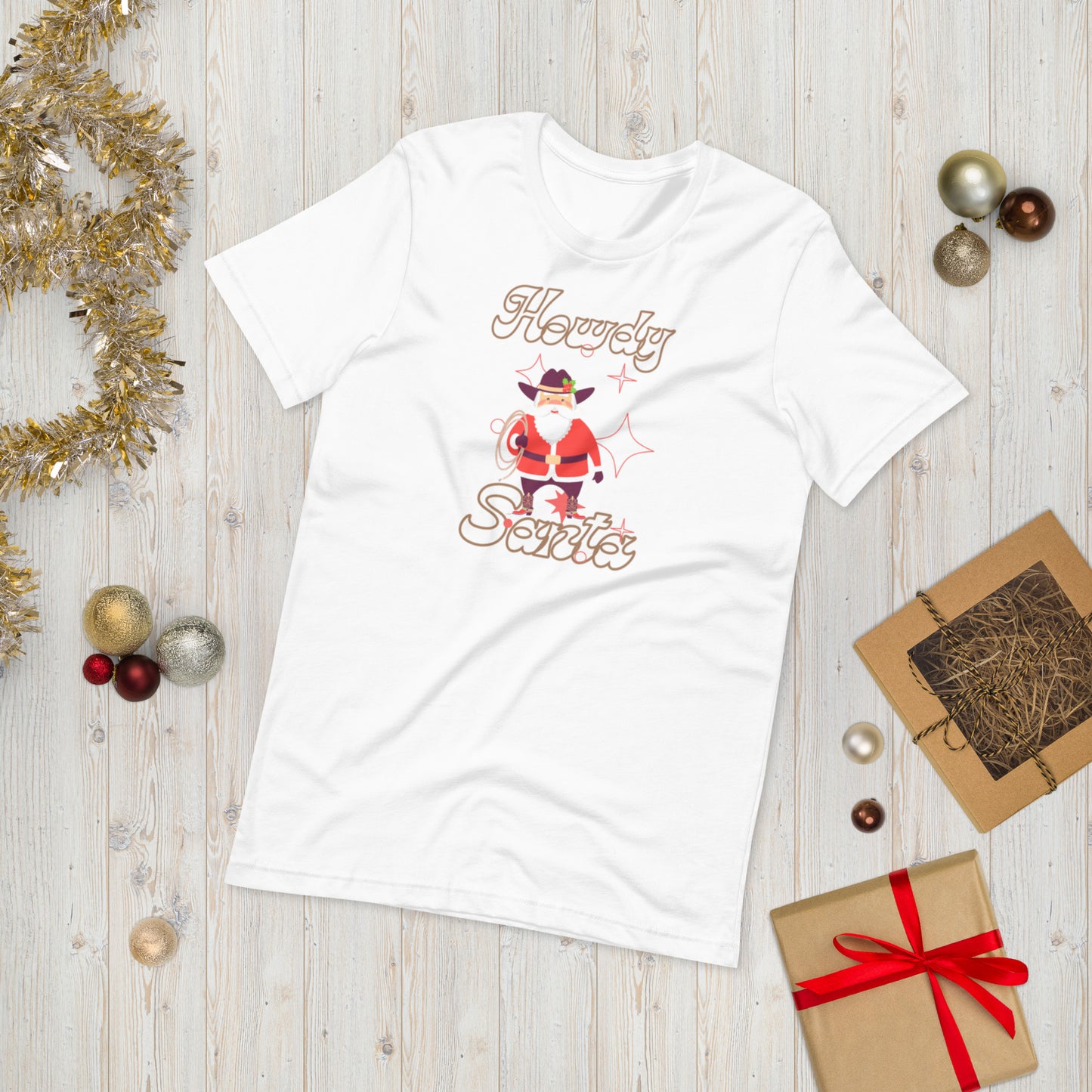 The Howdy Santa Country Holiday Tee